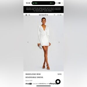 Retrofete Madeleine Mini Reversible Dress